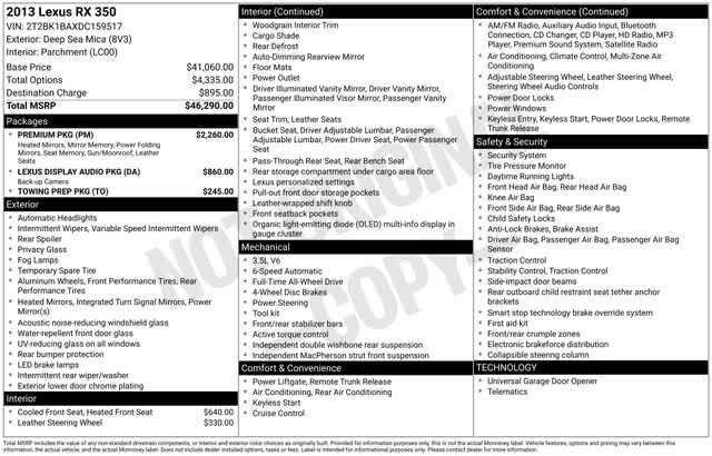 Thumbnail: 2013 Lexus RX - 4