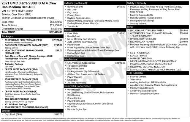 Thumbnail: 2021 GMC Sierra 2500 - 4