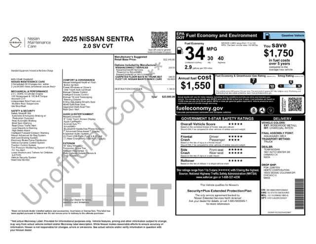 Thumbnail: 2025 Nissan Sentra - 4