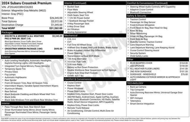 Thumbnail: 2024 Subaru Crosstrek - 4