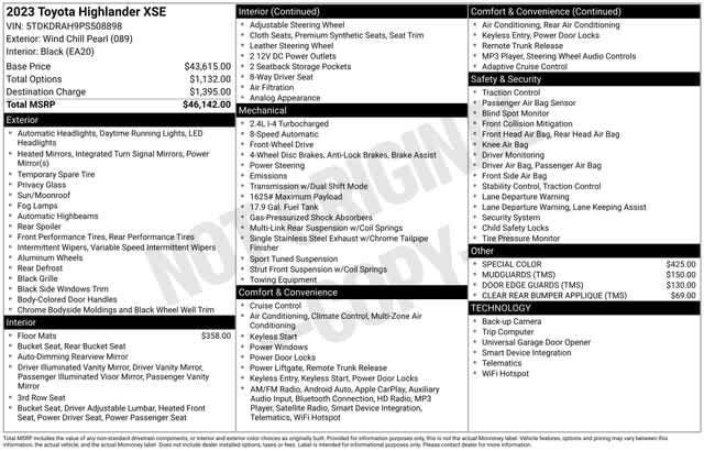 Thumbnail: 2023 Toyota Highlander - 4