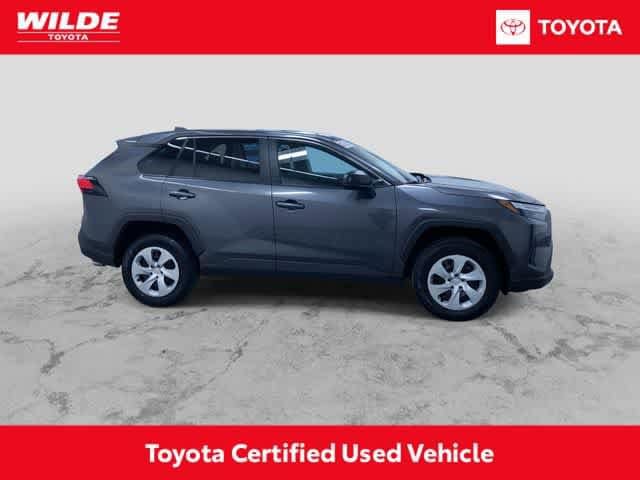Certified 2025 Toyota RAV4 LE with VIN 2T3F1RFVXSC534864 for sale in Kansas City