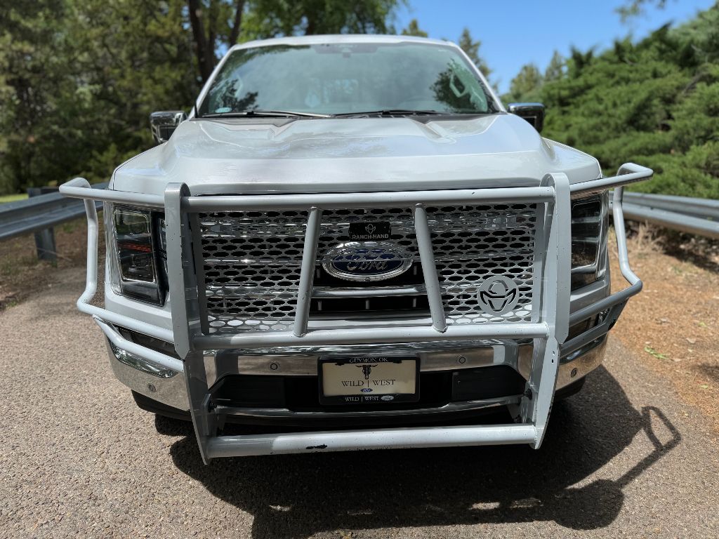 Used 2022 Ford F-150 Lariat with VIN 1FTFW1E8XNKD38742 for sale in Guymon, OK