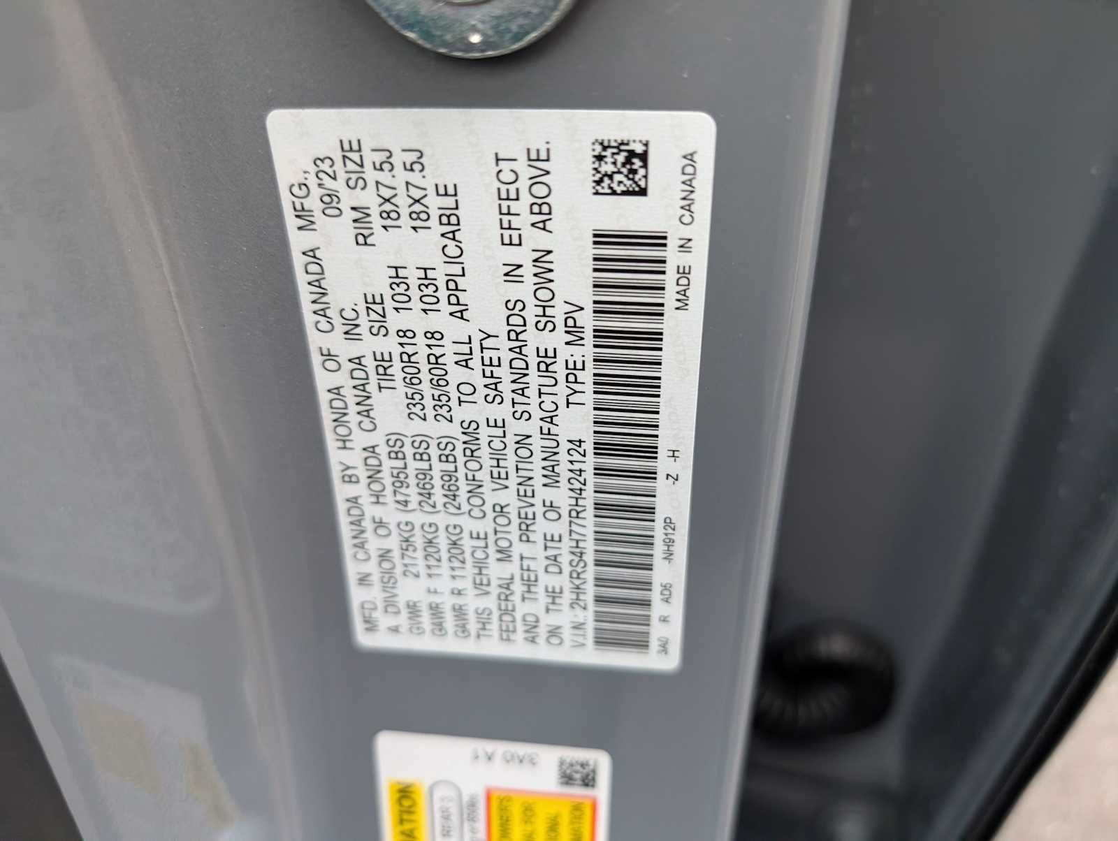 2024 Honda CR-V EX-L - Photo 34