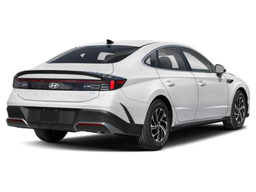 New 2026 Hyundai Sonata Hybrid Blue Sedan