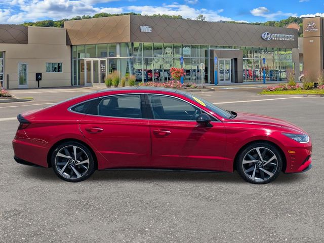 Certified 2021 Hyundai Sonata SEL Plus with VIN 5NPEJ4J2XMH081012 for sale in Columbia, CT