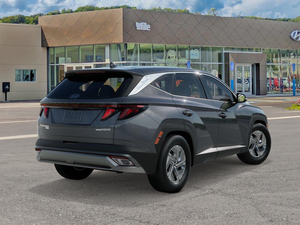 New 2026 Hyundai Tucson Hybrid Blue SUV