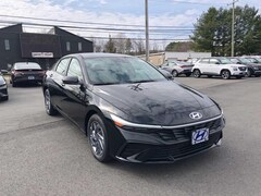 2026 Hyundai Elantra Hybrid Blue Sedan