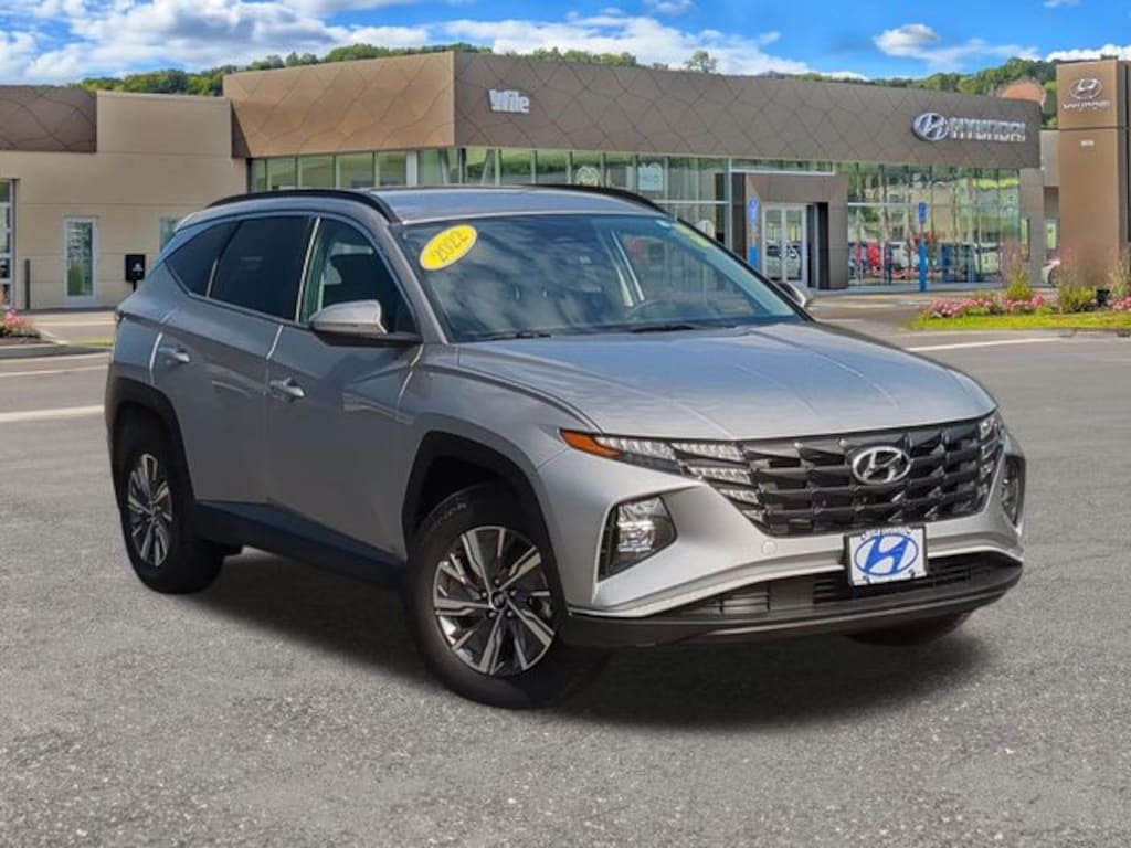 Certified 2022 Hyundai Tucson Hybrid Blue SUV