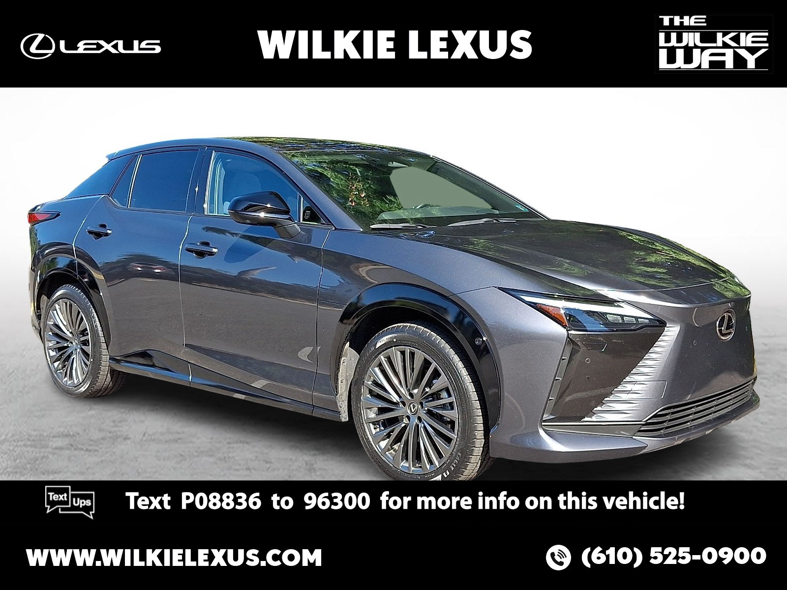 Certified 2023 Lexus RZ Luxury with VIN JTJAAAAB8PA022384 for sale in Haverford, PA