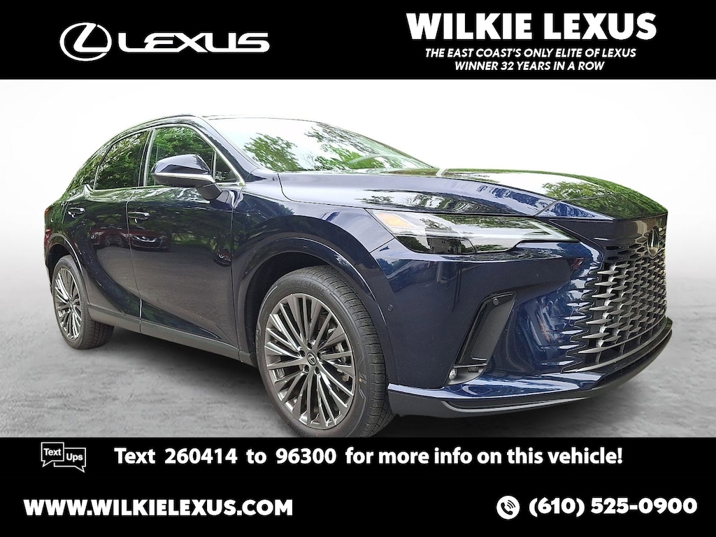 New 2026 Lexus RX PLUG-IN HYBRID ELECTRIC VEHICLE 450h+ LUXURY AWD 4WD PHEV LUX