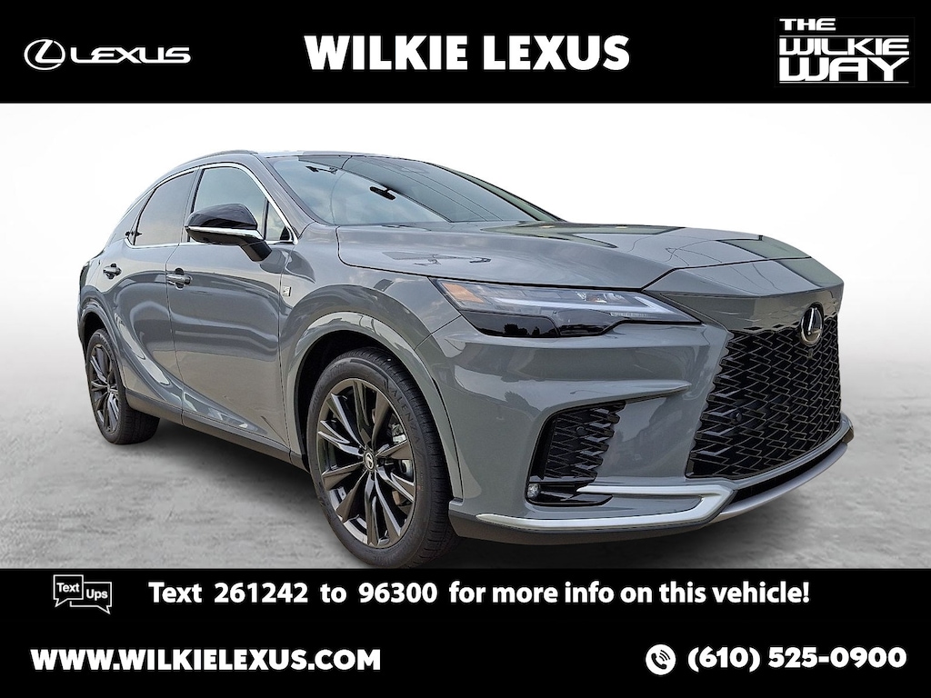 New 2026 Lexus RX RX 350 F SPORT Design Sport Utility