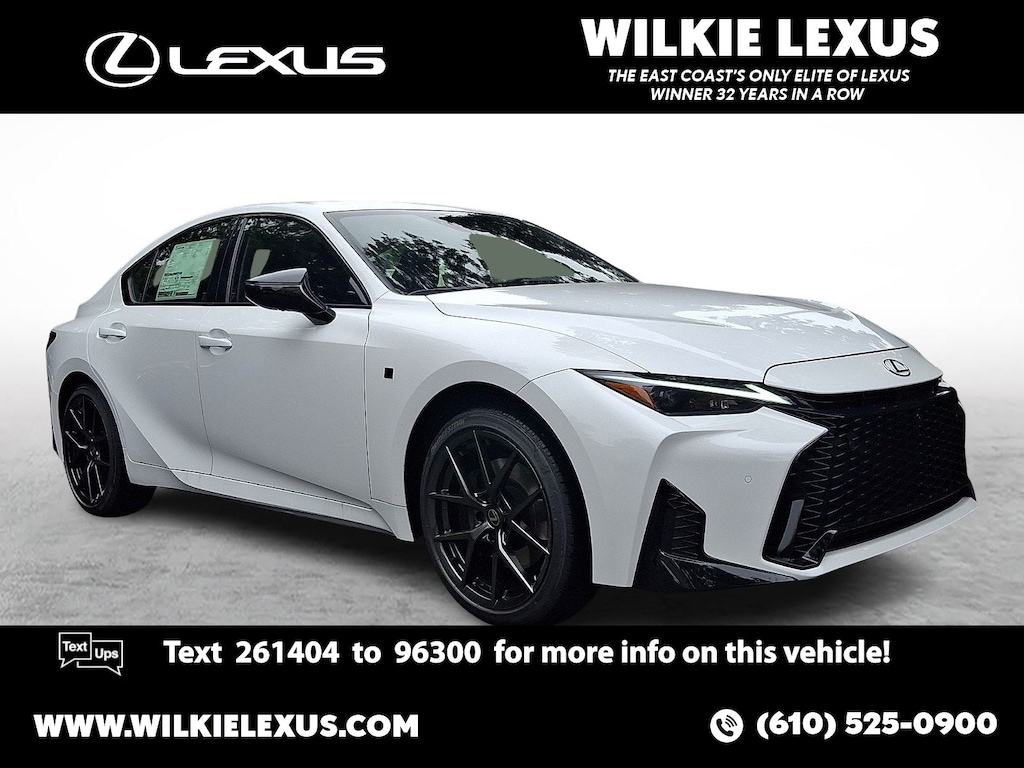 New 2026 Lexus IS 350 F SPORT DESIGN AWD AWD 4-DOOR SEDAN