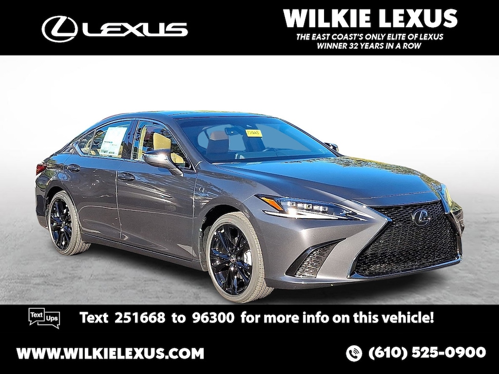 New 2025 Lexus ES 350 F SPORT DESIGN SEDAN
