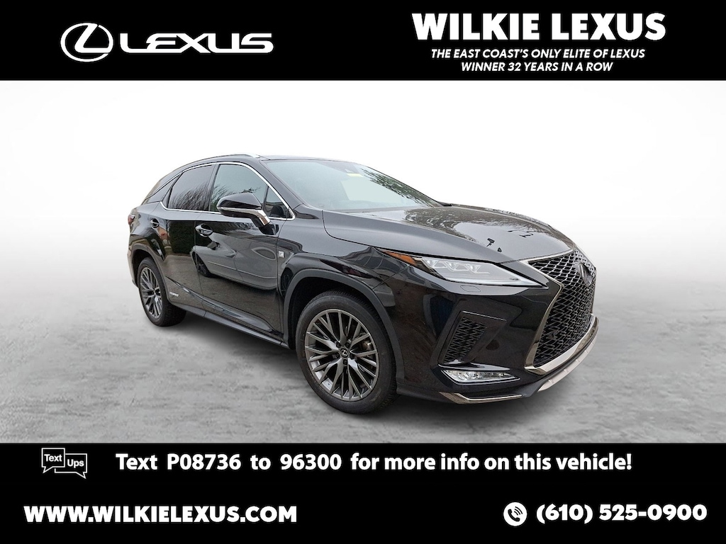 Certified 2022 Lexus RX RX 450h F SPORT Handling SUV