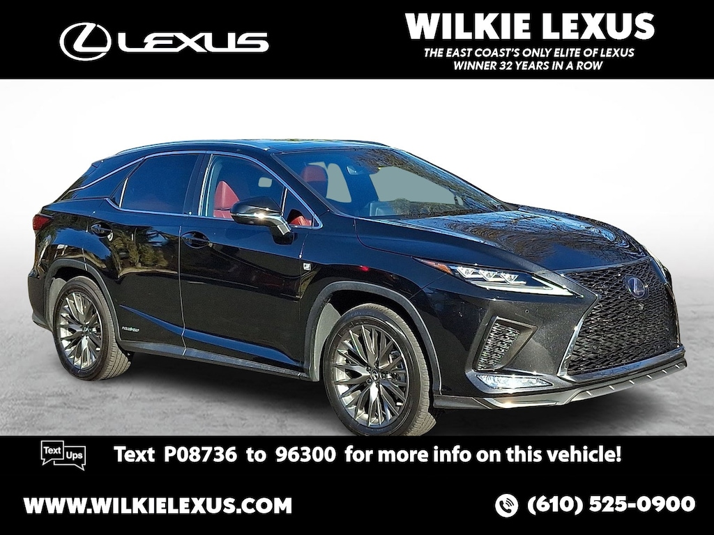 Certified 2022 Lexus RX 450h F SPORT PERFORMANCE AWD SUV
