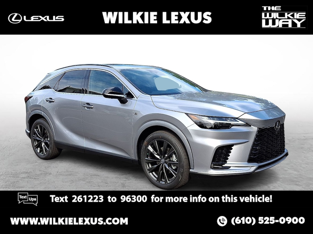 New 2026 Lexus RX RX 350 F SPORT Design Sport Utility