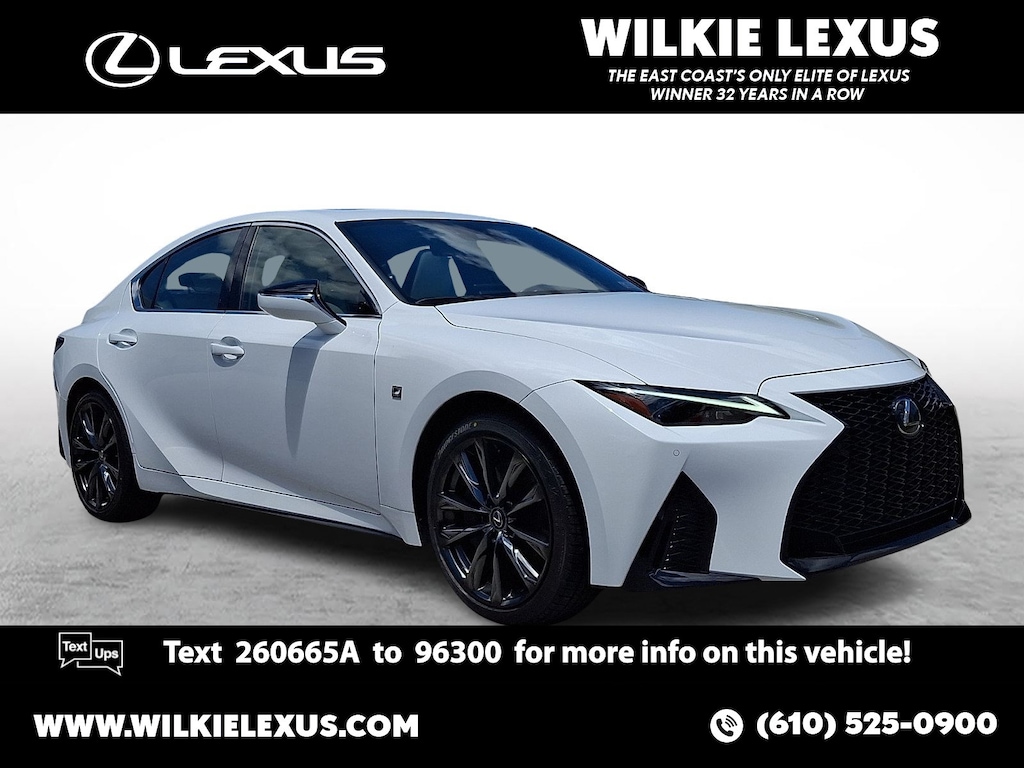 Certified 2024 Lexus IS IS 350 F SPORT Sedan