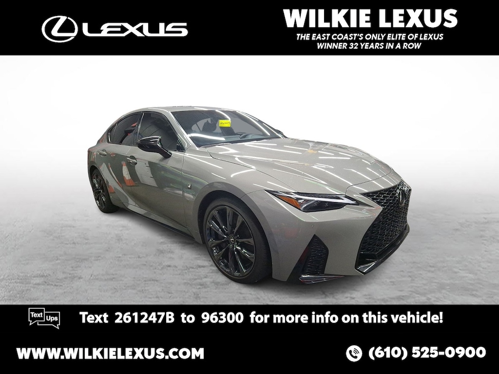 Certified 2025 Lexus IS IS 350 F SPORT Sedan