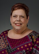 Staff member Sue McGrath from ID_d73bd8ca30ae