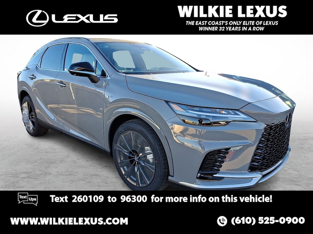 New 2026 Lexus RX RX 350 F SPORT Design Sport Utility