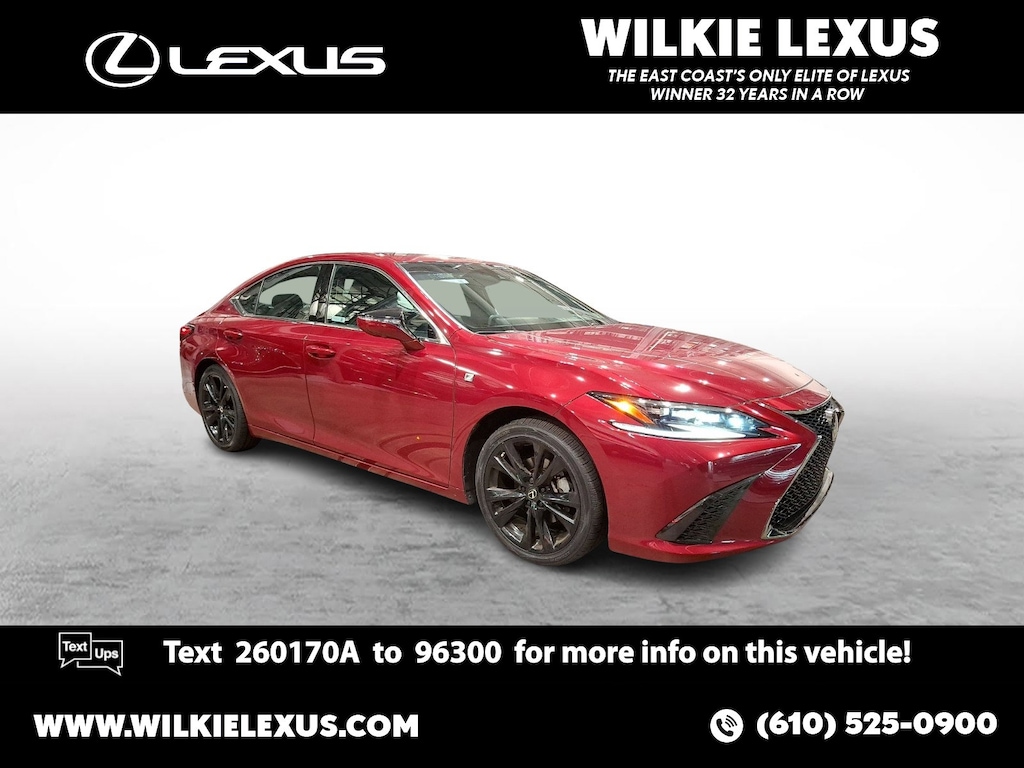 Certified 2023 Lexus ES 350 F SPORT HANDLING Sedan