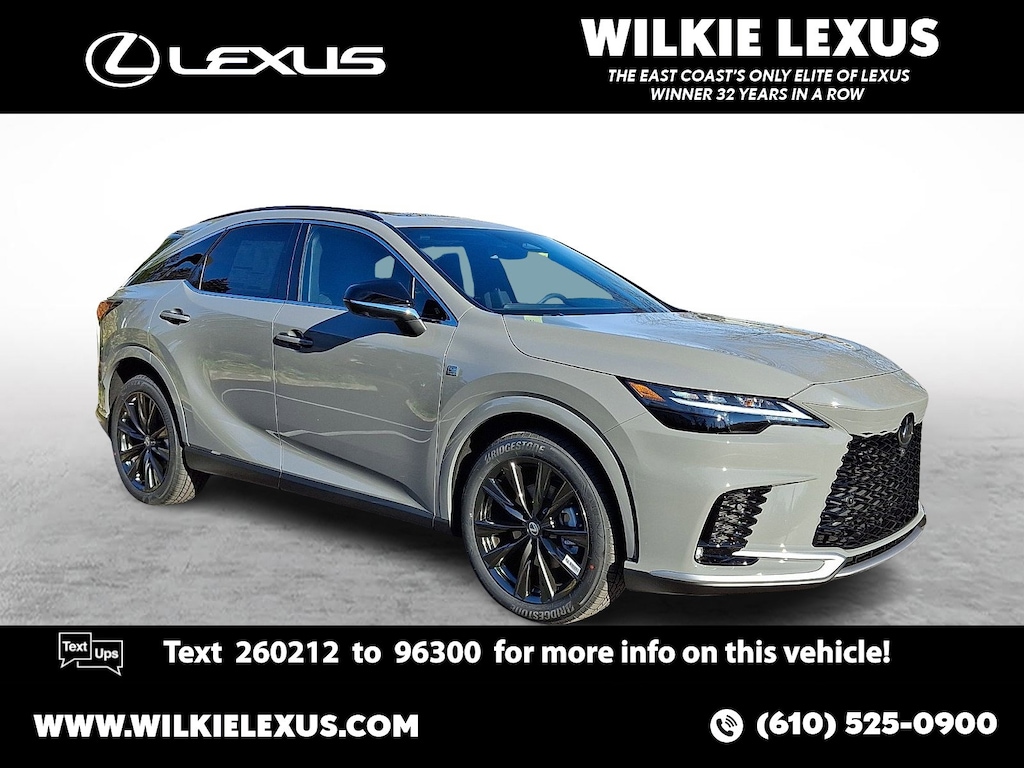New 2026 Lexus RX 350 F SPORT DESIGN Sport Utility