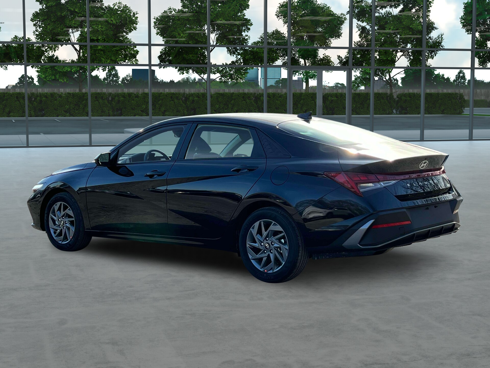 2025 Hyundai Elantra Hybrid Blue photo 4