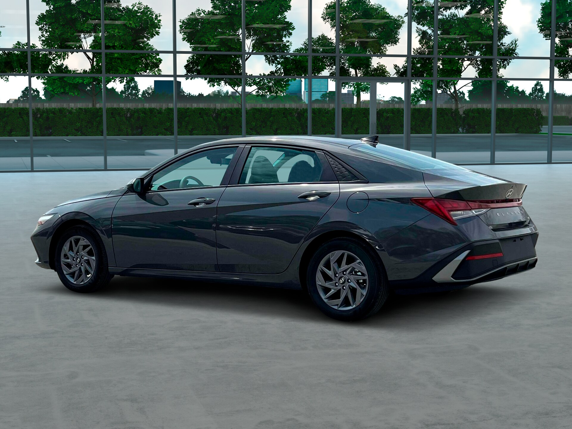 2025 Hyundai Elantra Hybrid Blue photo 4