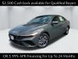 New 2025 Hyundai Elantra Hybrid Blue Sedan