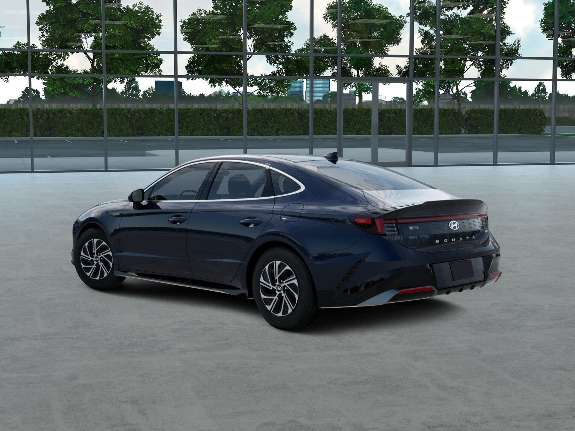 2026 Hyundai Sonata Hybrid Blue photo 4