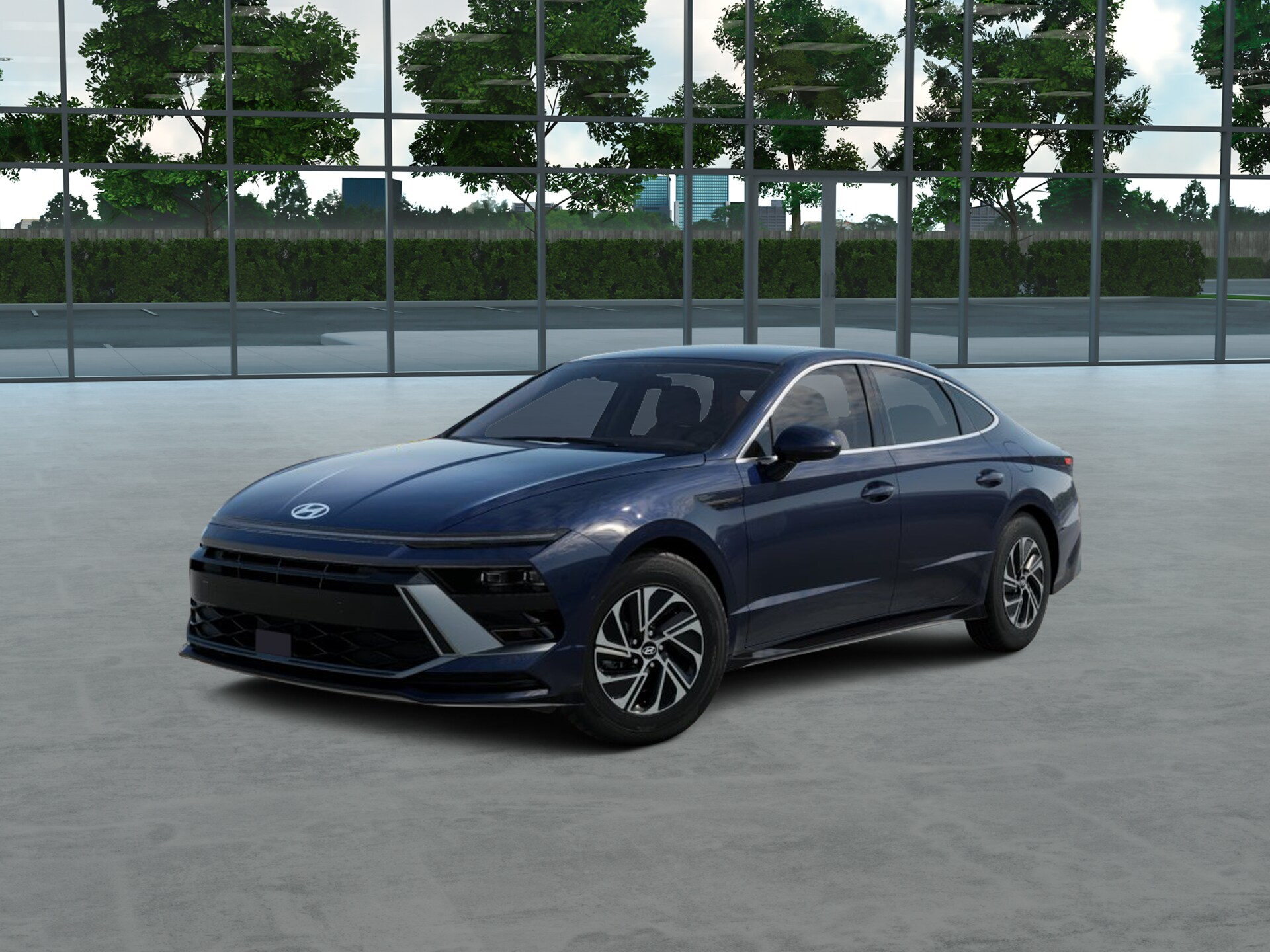 2026 Hyundai Sonata Hybrid Blue photo 2