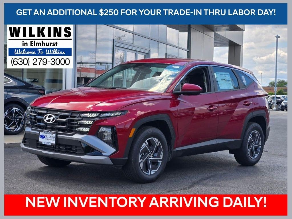 New 2026 Hyundai Tucson Hybrid Blue SUV