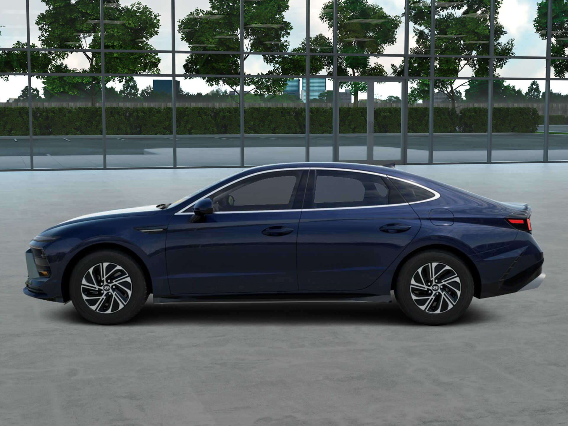2026 Hyundai Sonata Hybrid Blue photo 3
