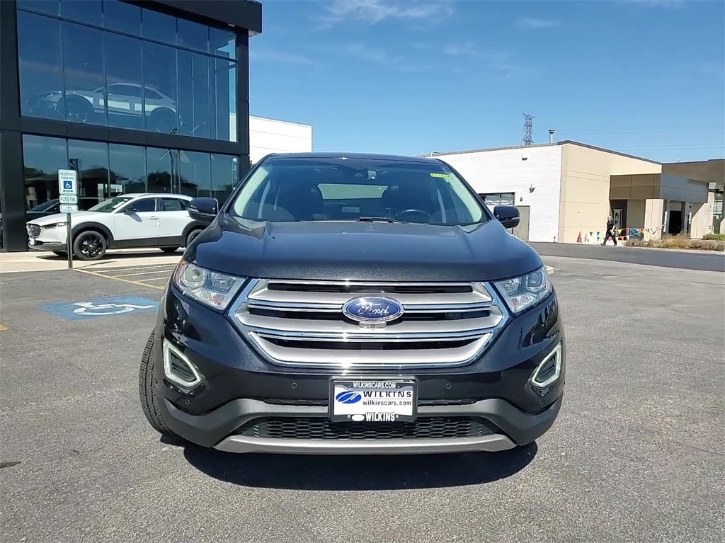 Used 2015 Ford Edge Titanium with VIN 2FMPK4K9XFBC11107 for sale in Elmhurst, IL