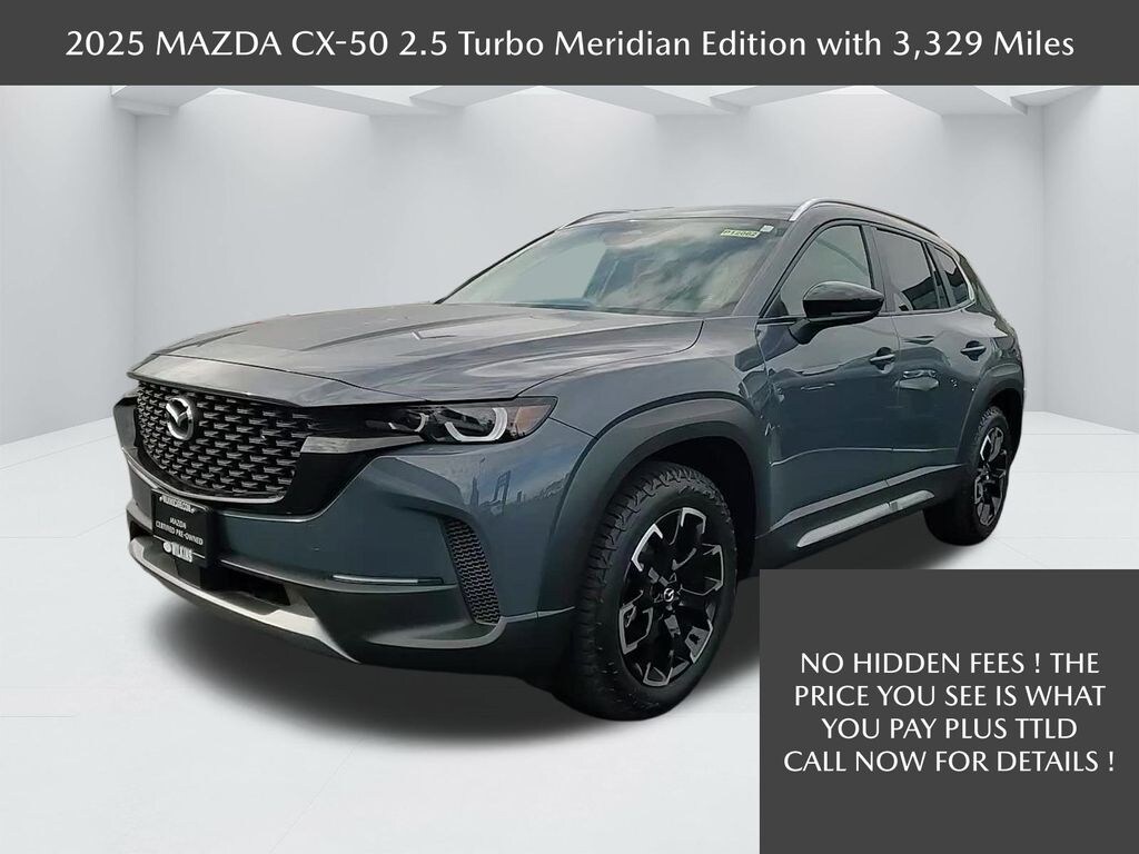 Used 2025 Mazda CX-50 2.5 Turbo Meridian Edition SUV