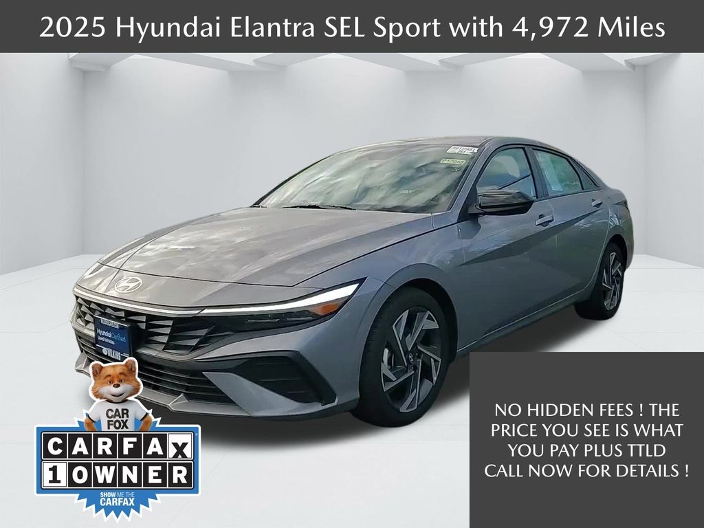 Used 2025 Hyundai Elantra SEL Sport Sedan