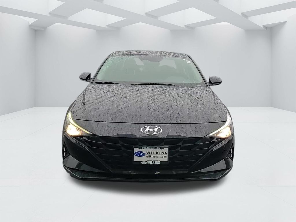 2021 Hyundai Elantra Hybrid Blue photo 2