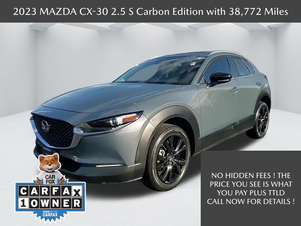 Certified 2023 Mazda CX-30 2.5 S Carbon Edition SUV