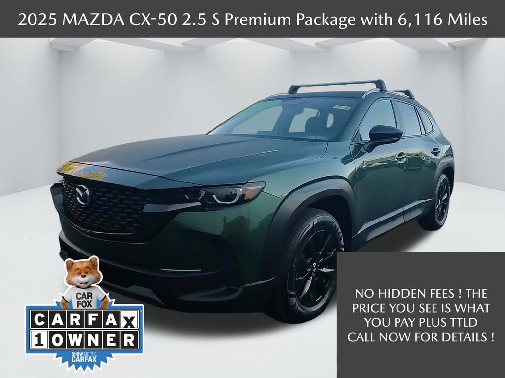 Certified 2025 Mazda CX-50 2.5 S Premium Package SUV