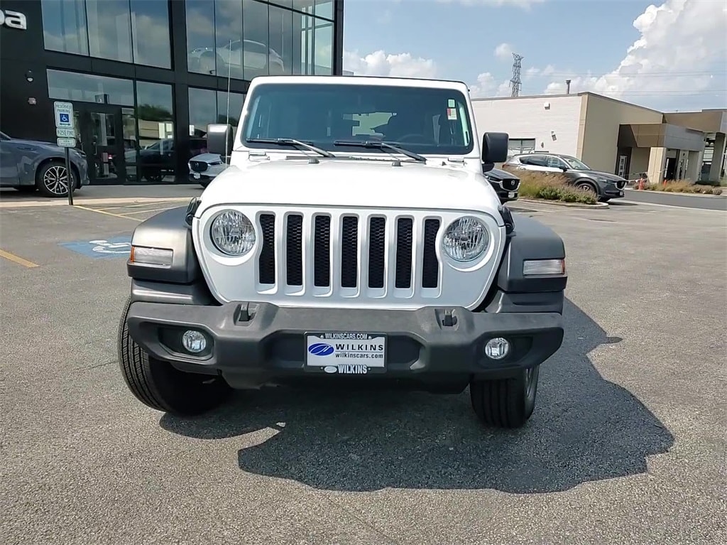 Used 2023 Jeep Wrangler 4-Door Sport with VIN 1C4HJXDG9PW590934 for sale in Elmhurst, IL