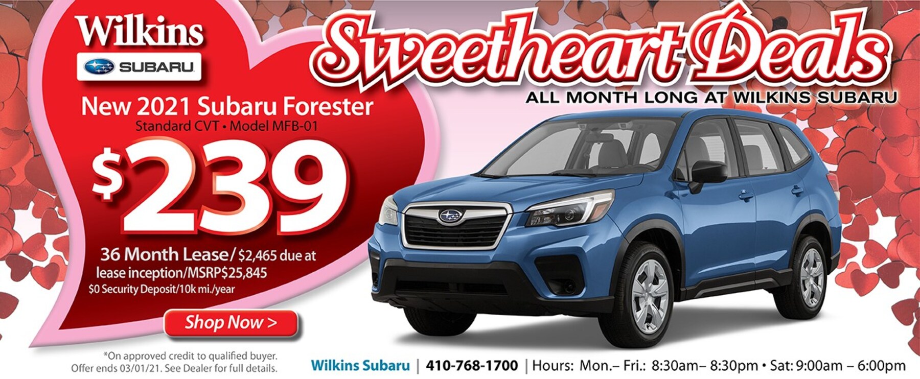 New Subaru & Used Car Dealer in Glen Burnie MD Wilkins Subaru