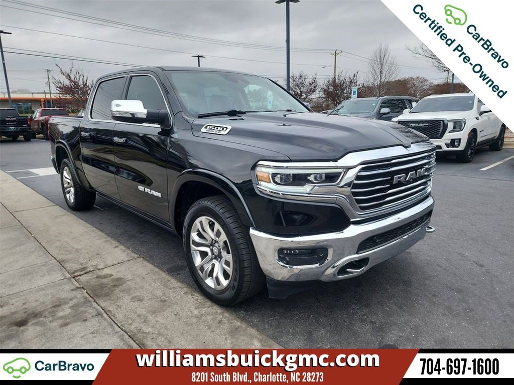 Used 2019 Ram 1500 Longhorn Crew Cab 4x4 57 Box Truck