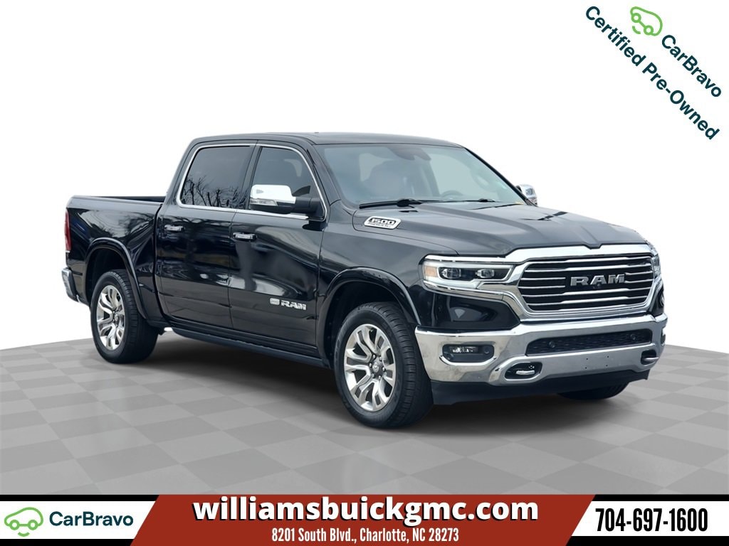 Used 2019 Ram 1500 Longhorn Crew Cab 4x4 57 Box Truck