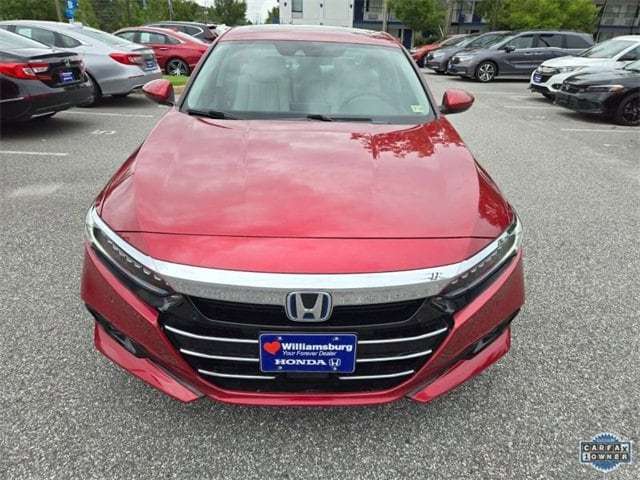 Used 2021 Honda Accord Hybrid Touring with VIN 1HGCV3F96MA015027 for sale in Williamsburg, VA