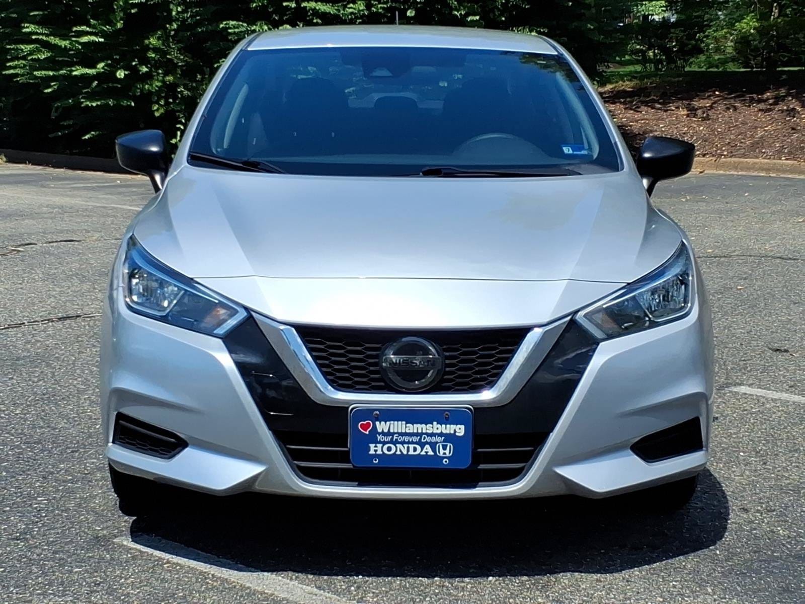 Used 2020 Nissan Versa Sedan S with VIN 3N1CN8DV8LL845322 for sale in Williamsburg, VA
