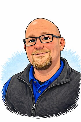 Staff member John (Ski) Krzyzanski from 1693df50641b