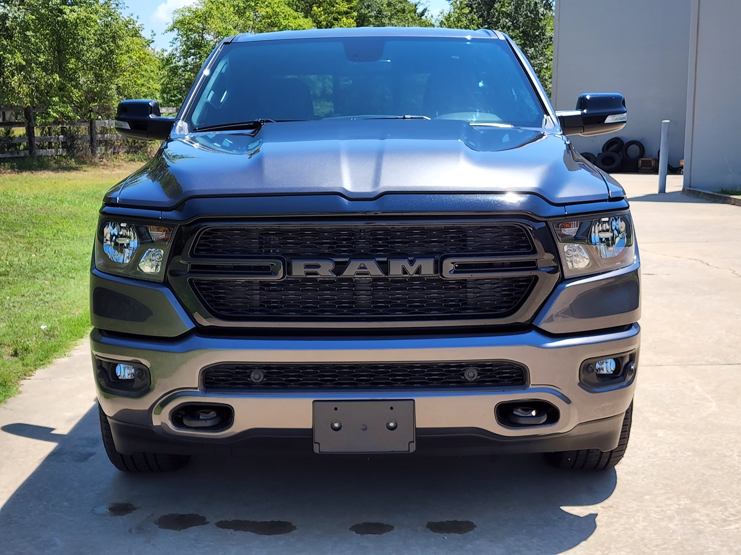 Used 2022 RAM Ram 1500 Pickup Big Horn/Lone Star with VIN 1C6SRFFM6NN297952 for sale in Stigler, OK