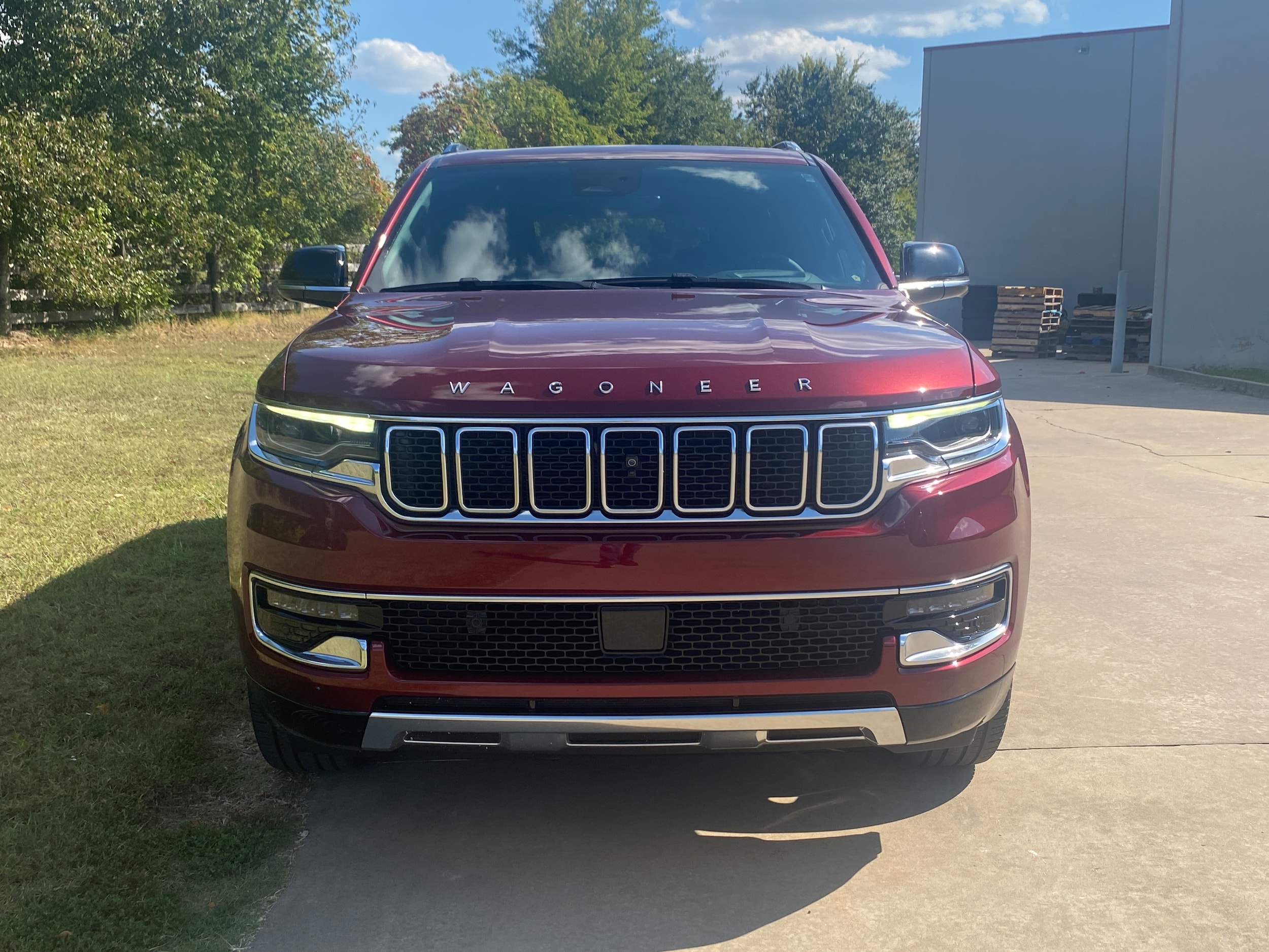 Used 2023 Jeep Wagoneer Series III with VIN 1C4SJVDP9PS574413 for sale in Stigler, OK