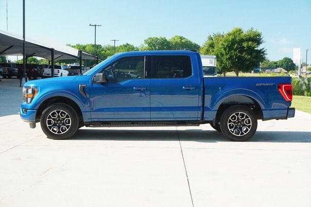 Used 2023 Ford F-150 XLT with VIN 1FTEW1CP6PKE25966 for sale in Weatherford, TX